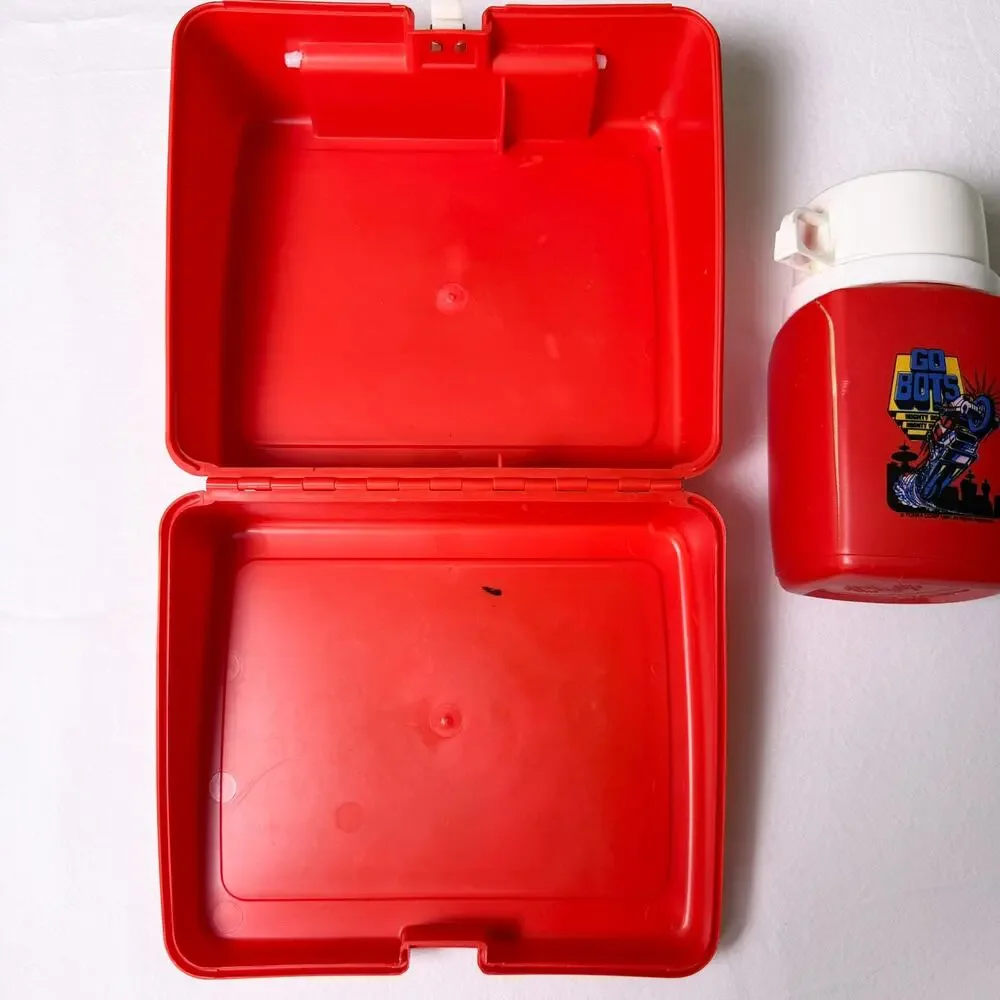 Vintage Tonka GOBOTS 1984 Lunch Box With Thermos
